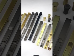 ผู้ผลิตล็อคประตูแบบฝังคุณภาพสูงล่าสุด วัสดุทองแดงซ่อนอยู่ ตัวล็อคสลักเกลียว Security Guard Sl