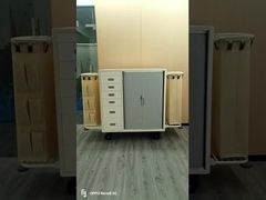 ถังขยะในครัวแบบฝังในตัวทำจากพลาสติก ABS อายุการใช้งานยาวนาน สีเทา น้ำเงิน