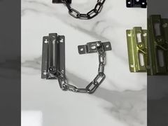 กล่องประตูขอบทองแดง ล็อคประตูความปลอดภัยยุโรป กลางคืน ทนทานเรียบ