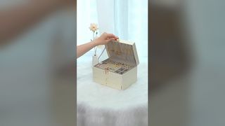 กล่องเครื่องประดับอุปทานโดยตรงข้ามพรมแดน ขนาดใหญ่ เบา หรูหรา ระดับไฮเอนด์ หลายชั้น ความจุขนาดใหญ่