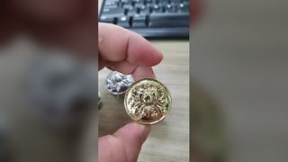 หรูหราแสงทองแดงทรงกลมจับทองเหลืองทองเงินMinimalistตู้เสื้อผ้าจับอเมริกัน