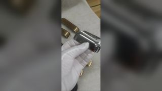 สไตล์นอร์ดิกGold Shell Handleทองเหลืองตู้เสื้อผ้าประตูโบราณทองแดงตู้ยา