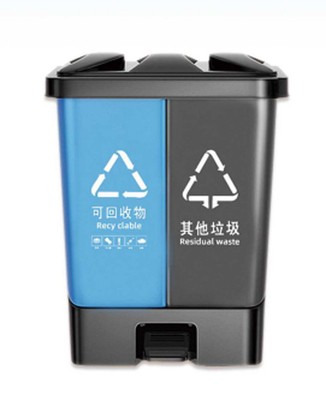 ผู้ผลิต 120l 240l 360l 660l 1100l ถังขยะพลาสติกขนาดใหญ่ข้างนอก/ถังขยะ/ถังขยะขยะสําหรับขาย