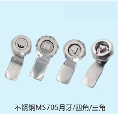 สแตนเลส Quarter Turn Knob Electronic Cam Lock สําหรับกล่องเครื่องมือเครื่องจักรกล กล่องจดจําหน่ายพลังงาน กล่องไปรษณีย์