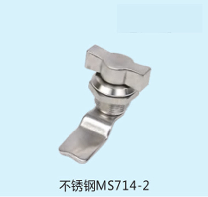 สแตนเลส Quarter Turn Knob Electronic Cam Lock สําหรับกล่องเครื่องมือเครื่องจักรกล กล่องจดจําหน่ายพลังงาน กล่องไปรษณีย์
