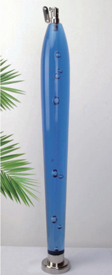 กลม Tube Acrylic Balustrade โพสต์ Crystal Staircase ระเบียงเสาเสาเสาสําหรับรั้ว Acrylic การออกแบบที่ทันสมัย