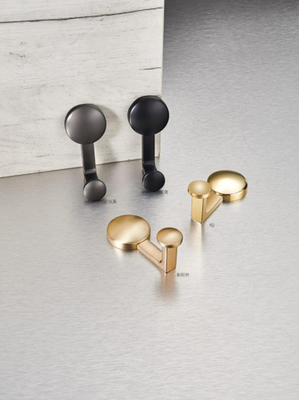 Near Moon Coat Hooks Wall Mounted Heavy Duty Metal Single Prong Robe Hanger Hooks Wall Hooks กันสนิมสําหรับกระเป๋ากุญแจหมวกผ้าเช็ด