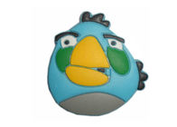 OEM ODM ลูกบิดประตูเด็ก Angry Bird Design ง่ายต่อการติดตั้ง Lead Free