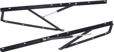 โลหะไฮดรอลิกตู้แก๊ส Struts ลิฟท์แก๊สผสมบานพับ Strut ปั้นขั้นตอนเดียว