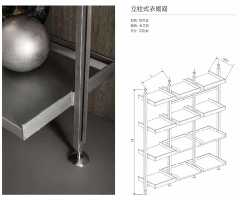 ผนังอัลลูมิเนียมสําหรับบ้านภายนอก อัลลูมิเนียมเลเซอร์ตัดหน้าจอภายใน