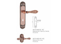 มือจับประตูโลหะผสมสังกะสีหมุนได้อียิปต์ 85 มม. รูปร่างกุญแจที่กำหนดเองการออกแบบที่ทันสมัย