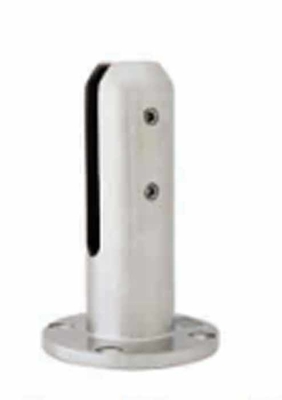 โครงสร้างไร้กรอบ สแตนเลส หลักเจาะ แบบสี่เหลี่ยม สระว่ายน้ํา รั้วแก้ว Railing Spigot