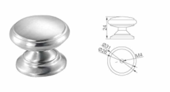 สแตนเลส 304 บอล Knob สําหรับเฟอร์นิเจอร์ ตู้ประตูตู้ 25 มม 30 มม เฉพาะกุหลาบครัว ห้องนอน Dresser โรงแรม ห้องนั่งเล่น