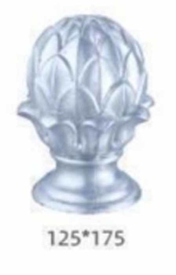 100x100 หรือ 4x4 นิ้ว อลูมิเนียม Fence Post Cap ประดับ Die Cast Post Cap
