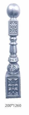 การออกแบบที่ทันสมัย ระดับบันไดในบ้านอลูมิเนียม Baluster ระดับบันไดอัลลูมิเนียม Railing