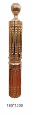 การออกแบบที่ทันสมัย ระดับบันไดในบ้านอลูมิเนียม Baluster ระดับบันไดอัลลูมิเนียม Railing
