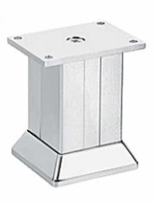Furniture Legs Adjustable square Cabinet Feet Aluminum Alloy Cabinet Feet Bathroom Cabinet Feet