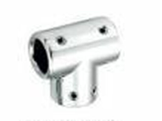 Stainless Steel Bathroom Accessories Glass Door Fitting Tube Hanging Clamp Connector