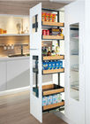 ตู้เก็บของสูงดึง - ออกตู้อุปกรณ์ครัวที่ทันสมัยสำหรับห้องครัวแบบแยกส่วน