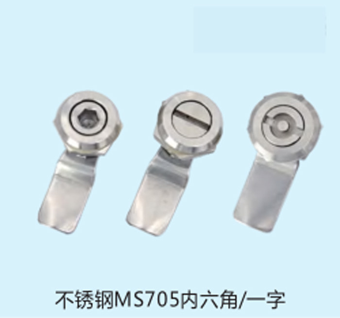 สแตนเลส Quarter Turn Knob Electronic Cam Lock สําหรับกล่องเครื่องมือเครื่องจักรกล กล่องจดจําหน่ายพลังงาน กล่องไปรษณีย์