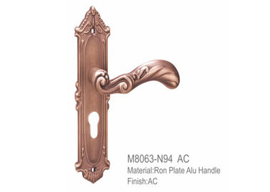 การออกแบบเรือระดับและที่จับประตูระดับ Rosettes ที่จับประตูโลหะผสมสังกะสี 58mm