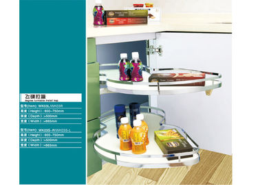 เครื่องใช้ในครัวชุบโครเมียมแบบทันสมัยที่วางแร็ค Muti - Functional