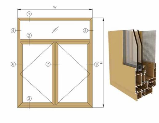 โปรไฟล์อลูมิเนียมคุณภาพสูงสำหรับประตูและหน้าต่าง, โปรไฟล์อลูมิเนียมสั่งทำพิเศษจากจีน, โปรไฟล์ประตูอลูมิเนียม ซัพพลายเออร์