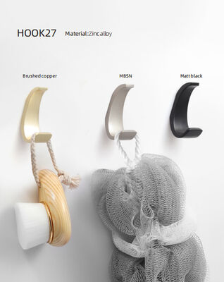 โมเดิร์น Y-รูป Simple สังกะสีอัลลอยด์ Coat Hook Key Hook Double Hook ประตูหมวกห้องนอนห้องน้ำตู้เสื้อผ้าเฟอร์นิเจอร์